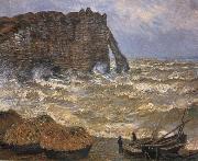 Claude Monet The Cliff at Etretat after a Storm china oil painting artist